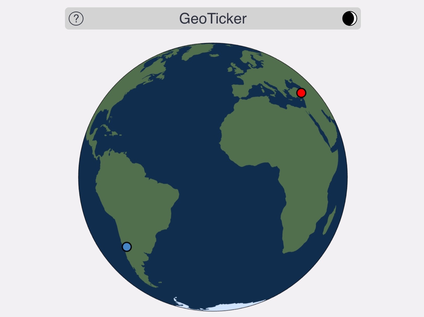 Geoticker preview